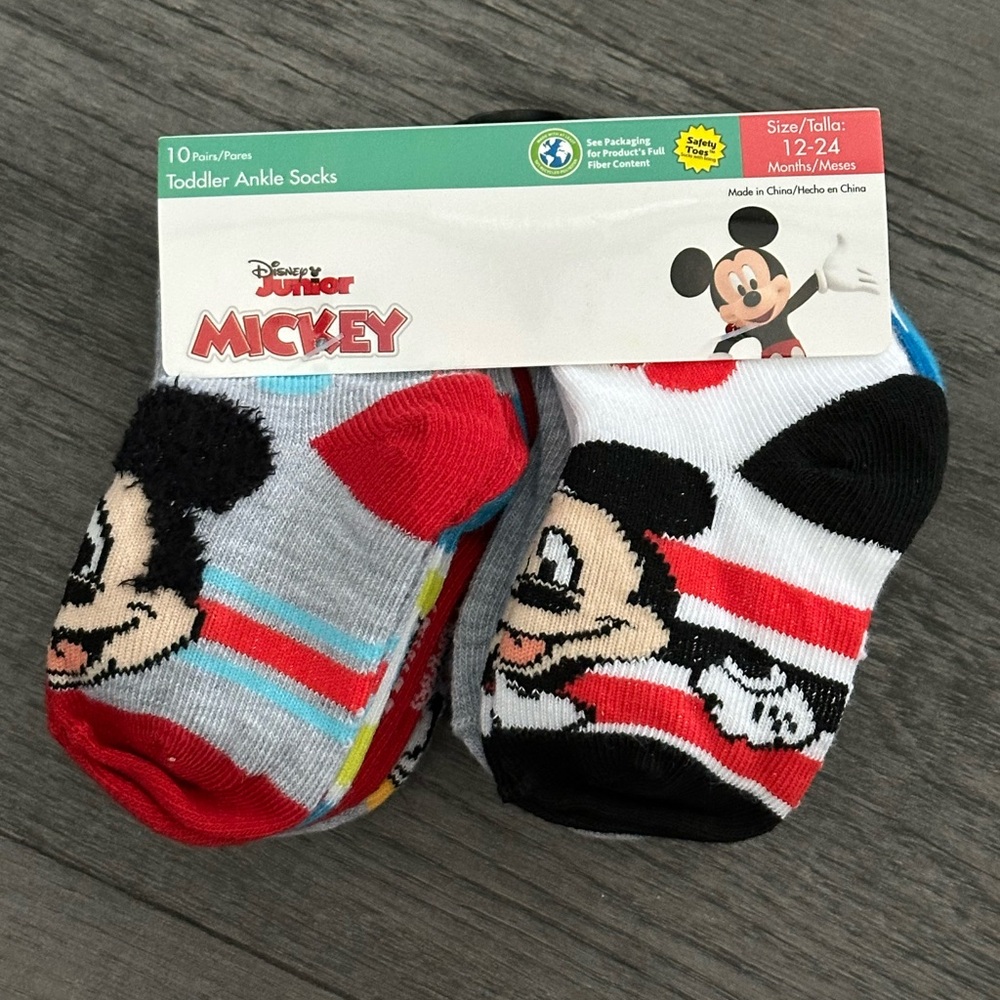 New toddler ankle socks 12-24 months